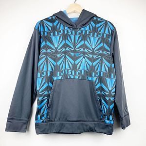 C9 CHAMPION Big Boys Duo Dry Blue Gray Hoodie L